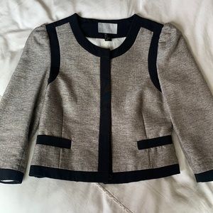 Classic Black & Grey Blazer